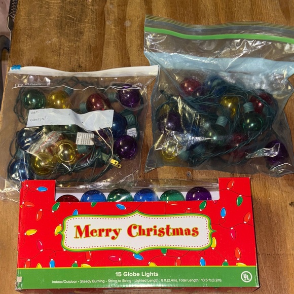 3  SETS
Merry Christmas Globe Lights - Multicolor - Picture 3 of 3
